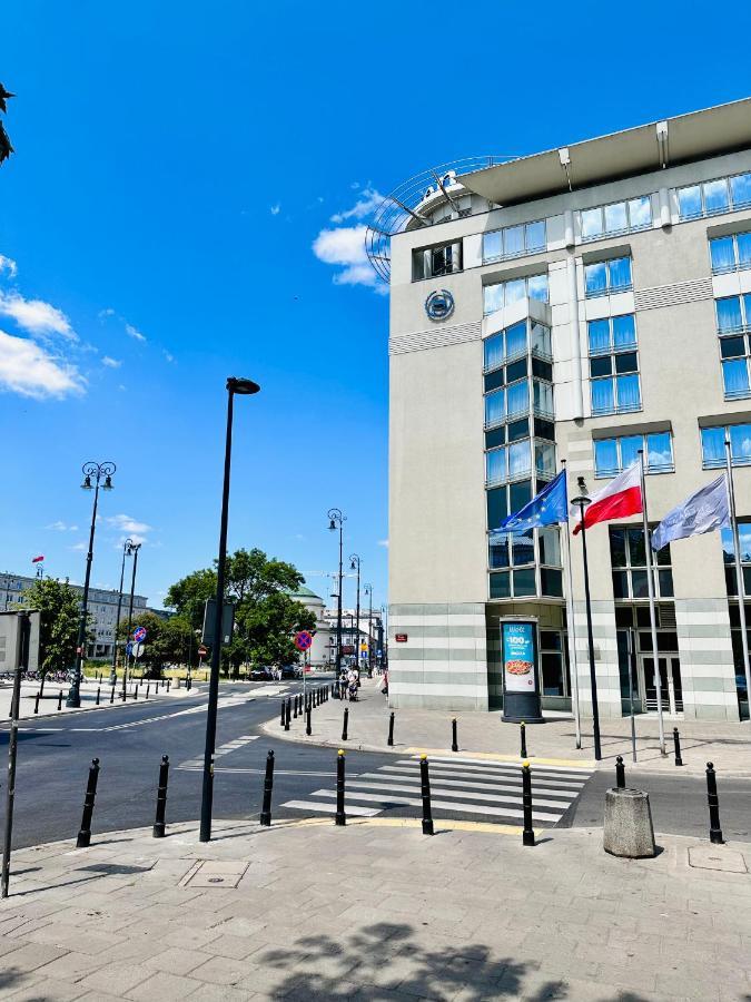 Deluxury Mirror Apartament Centrum Varşovia Exterior foto